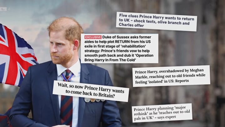 Britse geruchtenmolen draait overuren: 'Prins Harry wil terug naar VK'