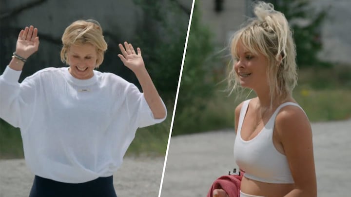 Catfight Anouk Smulders en Sylvana IJsselmuiden in The Box