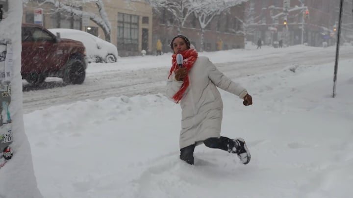 Noodtoestand in New York door sneeuw