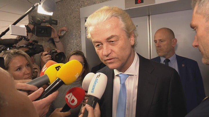 Geert Wilders: 'Donderdagochtend praten we verder over premier'