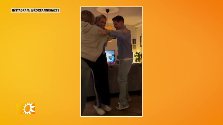André Hazes doet 'triodansje' met nieuwe liefde Noa en zus Roxeanne