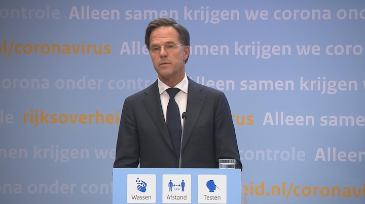 Rutte over maatregelen: 'Niet leuk, wel noodzakelijk'