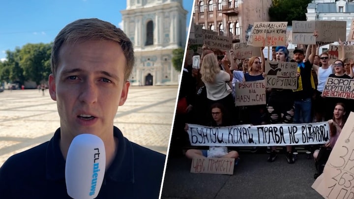 Protesten Oekraïne worden groter: 'Demonstranten geloven niks van Zelensky'