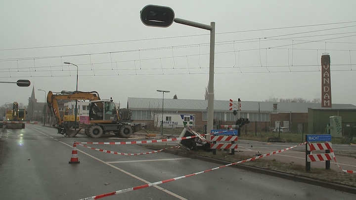 Trein ramt graafmachine in Bunnik: ‘Iedereen is enorm geschrokken’