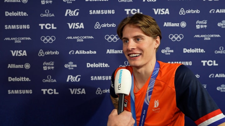 Weer goud voor Van 't Wout: 'Snap er echt niks van'