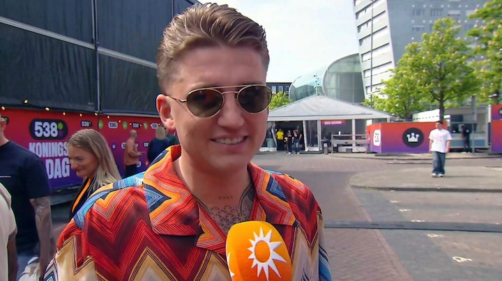 Mart Hoogkamer is trotse aanwezige bij 538 Koningsdag