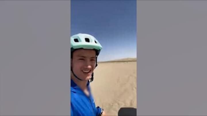 Verdwenen fietser (18) blijkt opgepakt in Iran tijdens zijn reis naar Japan
