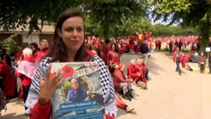 Esther wil aandacht voor 245 omgebrachte journalisten in Gaza: 'Rode lijn, nu'