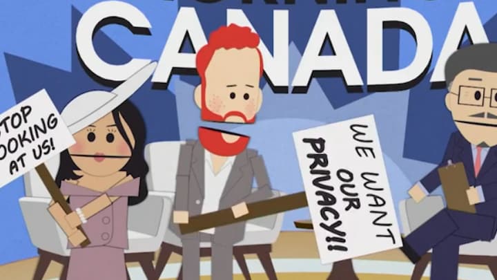 Harry en Meghan belachelijk gemaakt in South Park: 'Heel grappig'