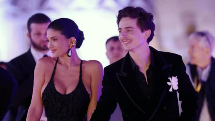 Kylie Jenner en Timothée Chalamet voor het eerst samen op rode loper