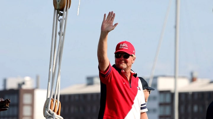 Koning Willem-Alexander straalt tijdens SAIL: 'Echt familietraditie' 