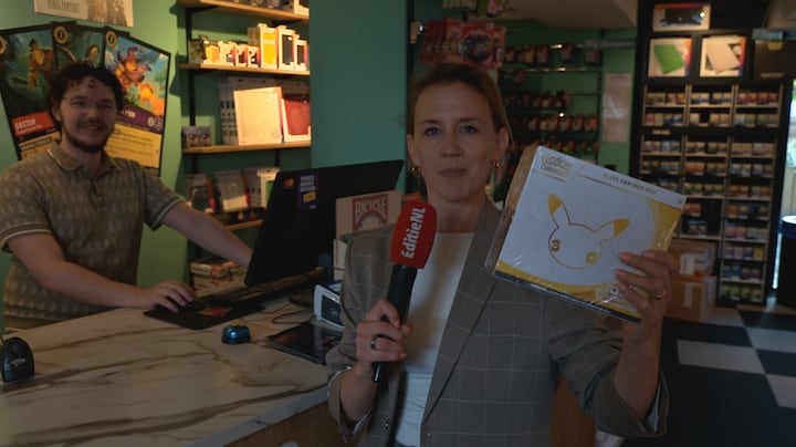 Lange rijen voor opvallend dure Pokémon-jubileumkaarten: 'Ik ga hem niet openen'