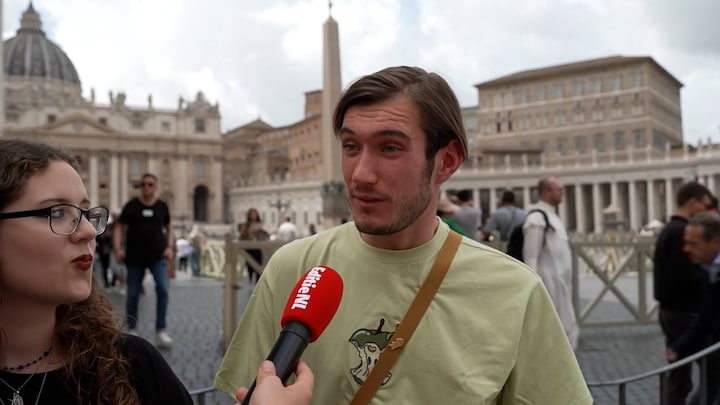 Opvallend veel Nederlandse jongeren in Rome: 'Centrum van ons geloof'