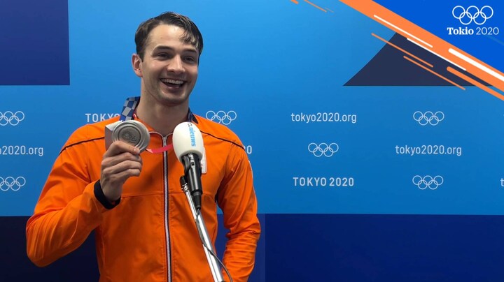 Kamminga pakt zilver: 'Ik dacht aan mijn overleden moeder'