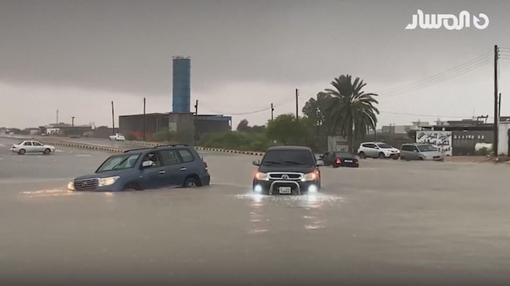 Storm Daniël teistert Libië: 150 doden geteld