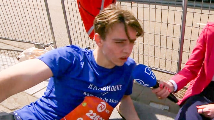 Olivier moest kotsen tijdens marathon: hierdoor komt dat 
