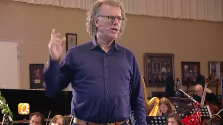 André Rieu maakt zich op voor kerstconcerten in Maastricht