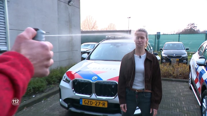 112 Vandaag: Suzanne wordt gepeppersprayt door de politie: "Doet zoveel meer pijn dan ik dacht!"