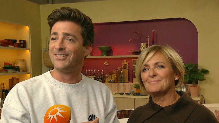Hugo Kennis en Caroline Tensen proeven erop los in nieuw kookprogramma: 'Pas straks niet meer op beeld'