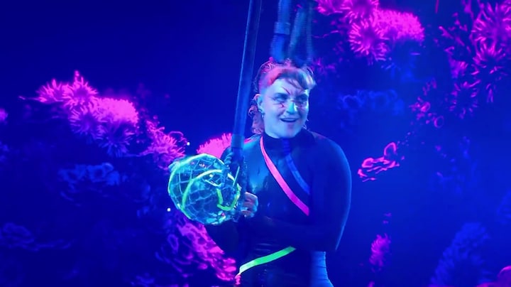 Marleijn's aerial act is een ‘levend kunstwerk' in betoverende onderwaterwereld bij Got Talent