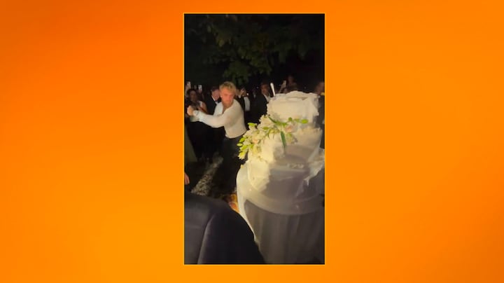 Jake Paul zorgt voor commotie op trouwfeest door bizarre actie