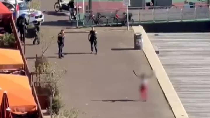 Zo werd verdachte NDSM-kade Amsterdam aangehouden