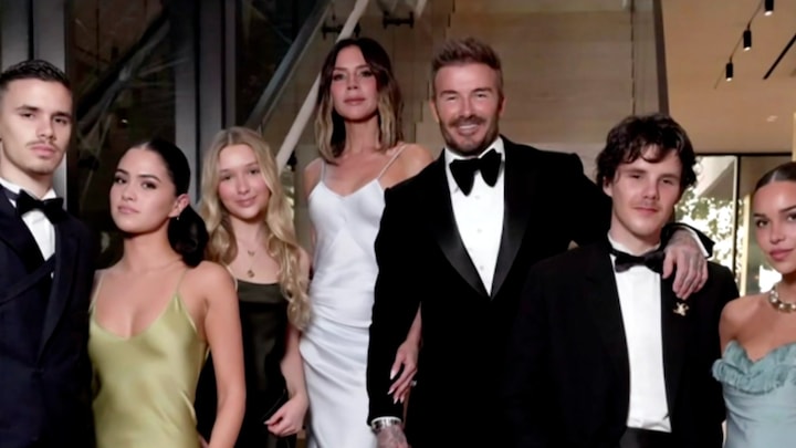 Déze foto’s bewijzen familievete tussen Romeo Beckham en broer Brooklyn