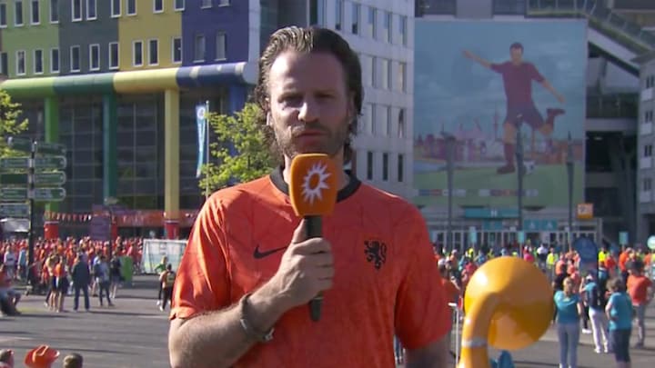 Nederland loopt letterlijk warm voor eerste EK-wedstrijd Oranje