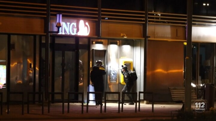 Plofkraak op pinautomaat in Rotterdam