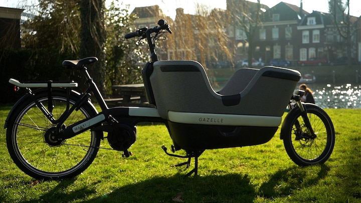 Thumbnail for article: Getest: de eerste elektrische bakfiets van Gazelle