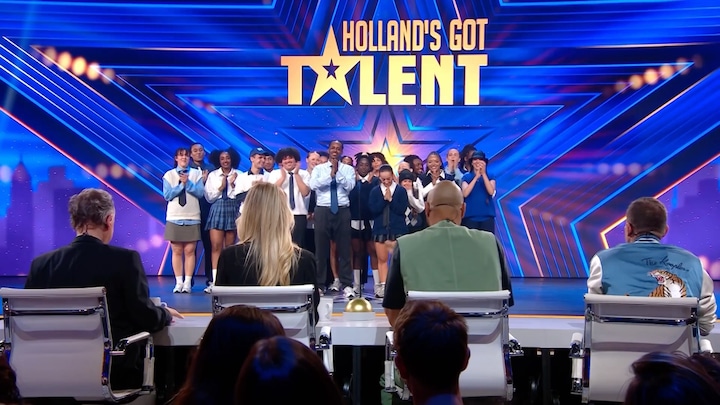 World of Afro krijgt de Golden Buzzer met Afrikaanse streetdance act