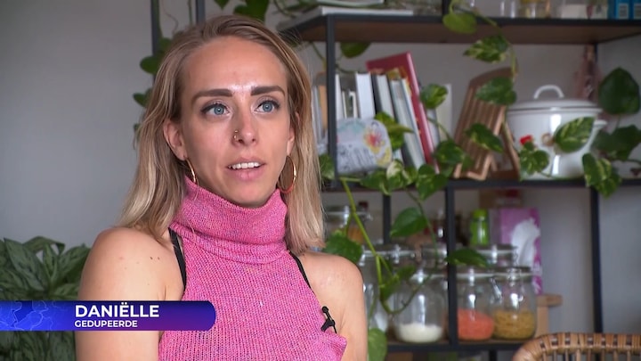 Daniëlle roept de hulp van het publiek: wie ging er met haar handbike vandoor?