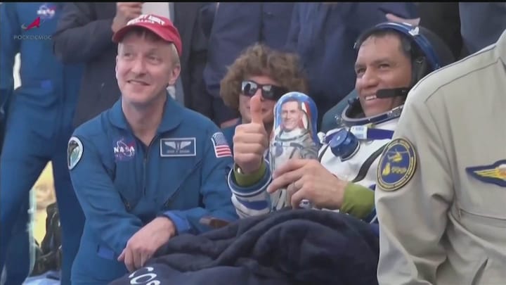 Astronaut na langste ruimtereis ooit: 'Als ik dit had geweten, was ik niet gegaan'