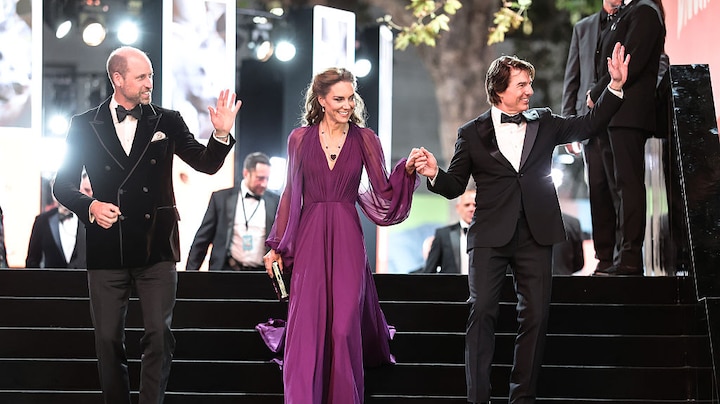 Kate Middleton hand in hand met Tom Cruise tijdens wereldpremière Digger