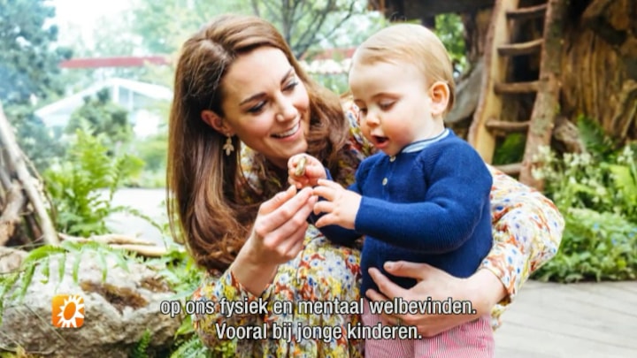 Prins William en Kate openen speciale tuin samen met hun kindjes