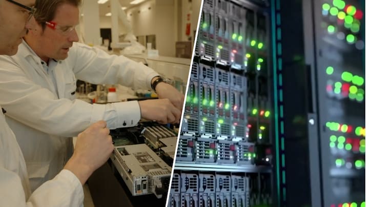 Datacenters vreten stroom, Nederlandse onderzoekers zoeken oplossing