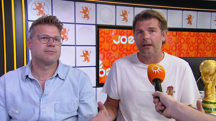 Joe dj's Coen en Sander trekken nacht door voor WK ochtendshow