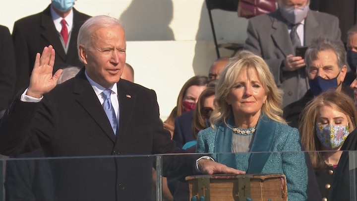 Zo Werd Joe Biden Beëdigd Als 46ste President Van De VS | RTL Nieuws