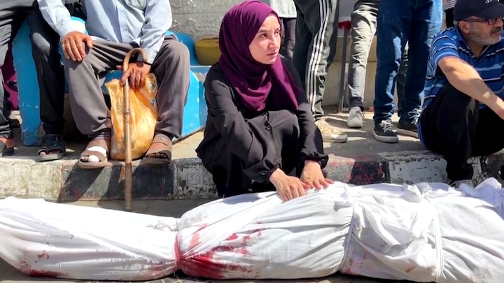 Chaos en verdriet: Gaza rouwt om vele doden bij bevrijdingsactie