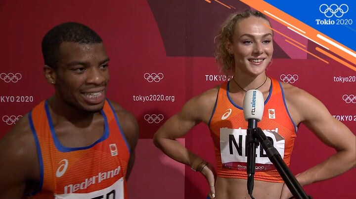 Nederland blij met 4e plek estafette: 'Gewoon hartstikke goed'