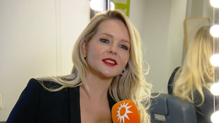 Chantal Janzen over opnames kerstshow: 'Was wel even lastig'