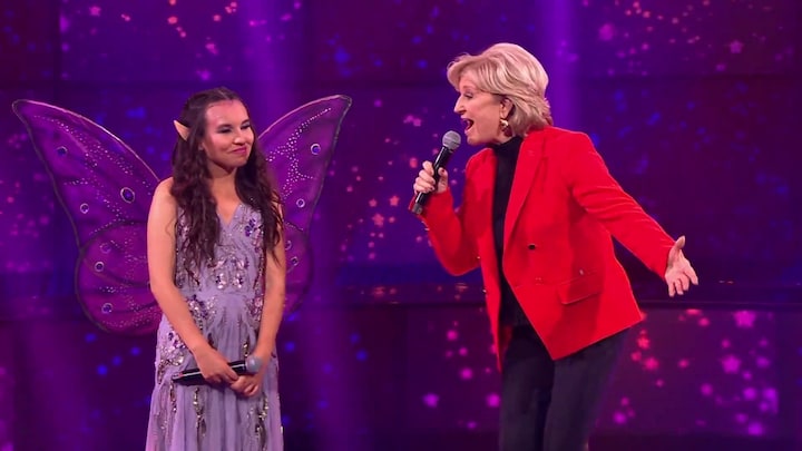 Het Elfje straalt in het duet met Anita Meyer