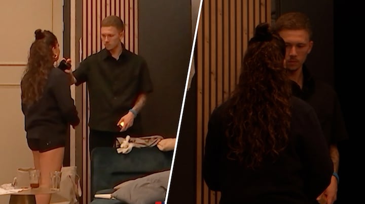 Ian maakt afscheid met Joshlynn extra persoonlijk