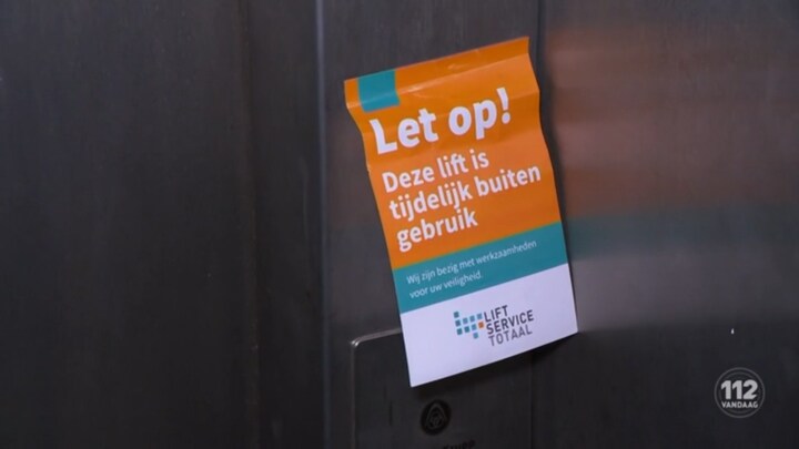 Defecte lift houdt gemoederen bezig in Tilburg