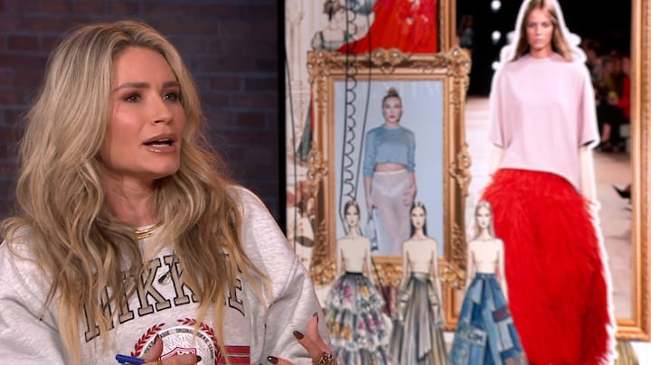 Nikkie Plessen dol op moeilijke roktrend: 'Hij is heel lelijk en groot'