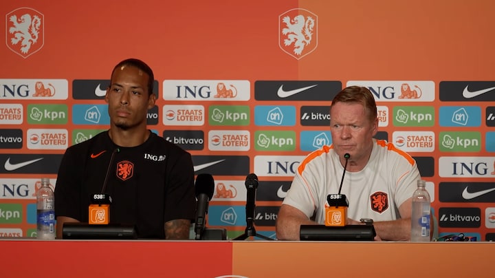 Bondscoach Koeman over doelman Verbruggen: 'We zijn hoopvol'