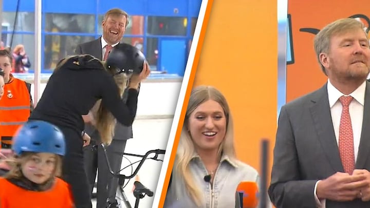 'Soepele' Willem-Alexander valt in de smaak op Koningsspelen