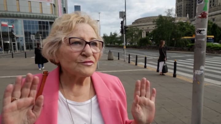 Poolse kiezers reageren op verkiezingsuitslag