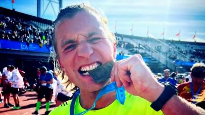 Jan Versteegh loopt eerste marathon uit: 'Helemaal gesloopt'