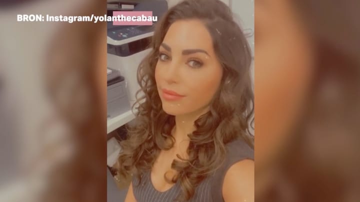 Yolanthe Cabau laat volgers meegenieten van coronatest